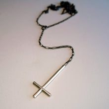 Load image into Gallery viewer, Upside Down Cross Rosary