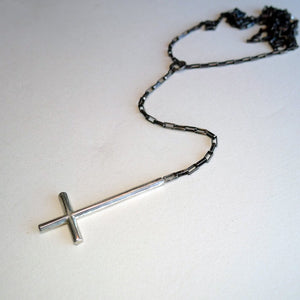 Upside Down Cross Rosary