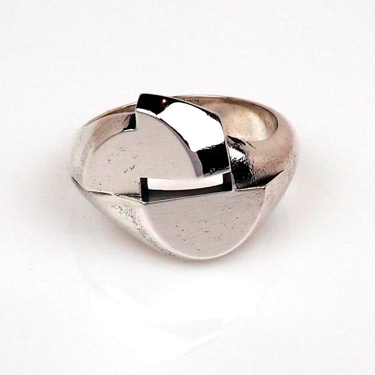 Twisted Signet Ring