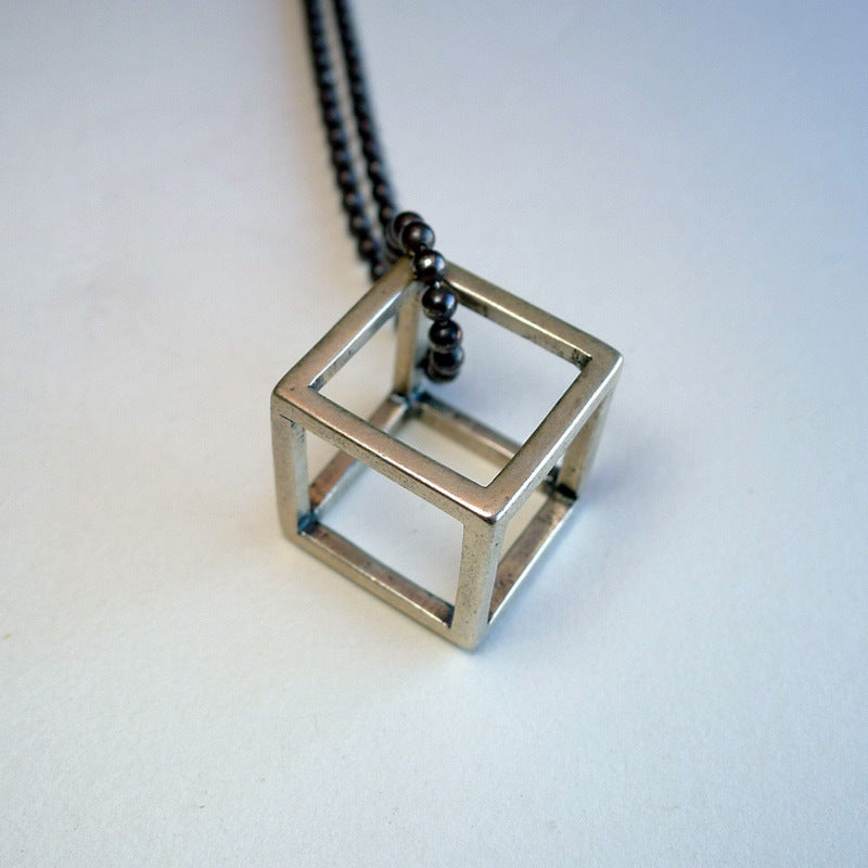 Cube Pendant – Dark+Dawn Cube Pendant – Dark+Dawn